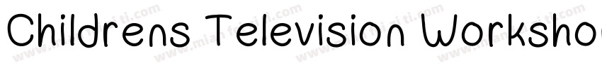 Childrens Television Workshop字体转换